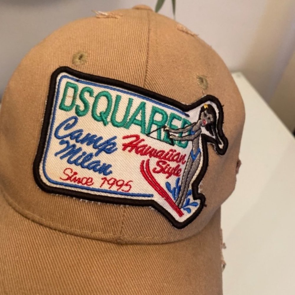 SOLD DSquared2 S/S 05 Camp Milan Distressed Hat - Picture 11 of 12